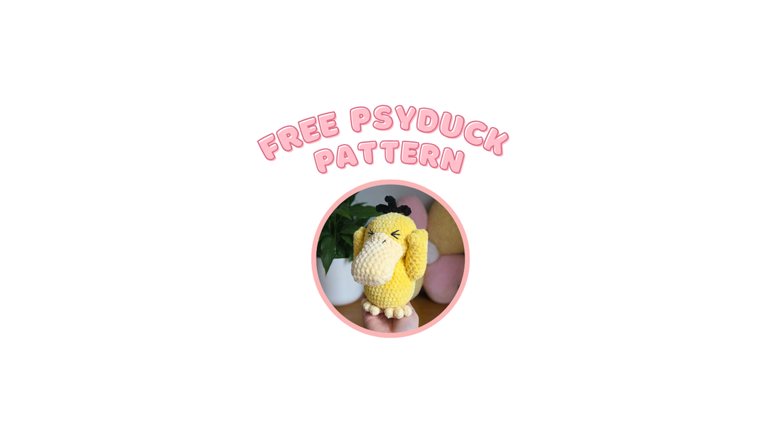 Psyduck Free Pattern