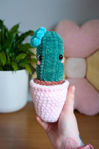 Kawaii 2-in-1 Cactus Crochet Patterns PDF