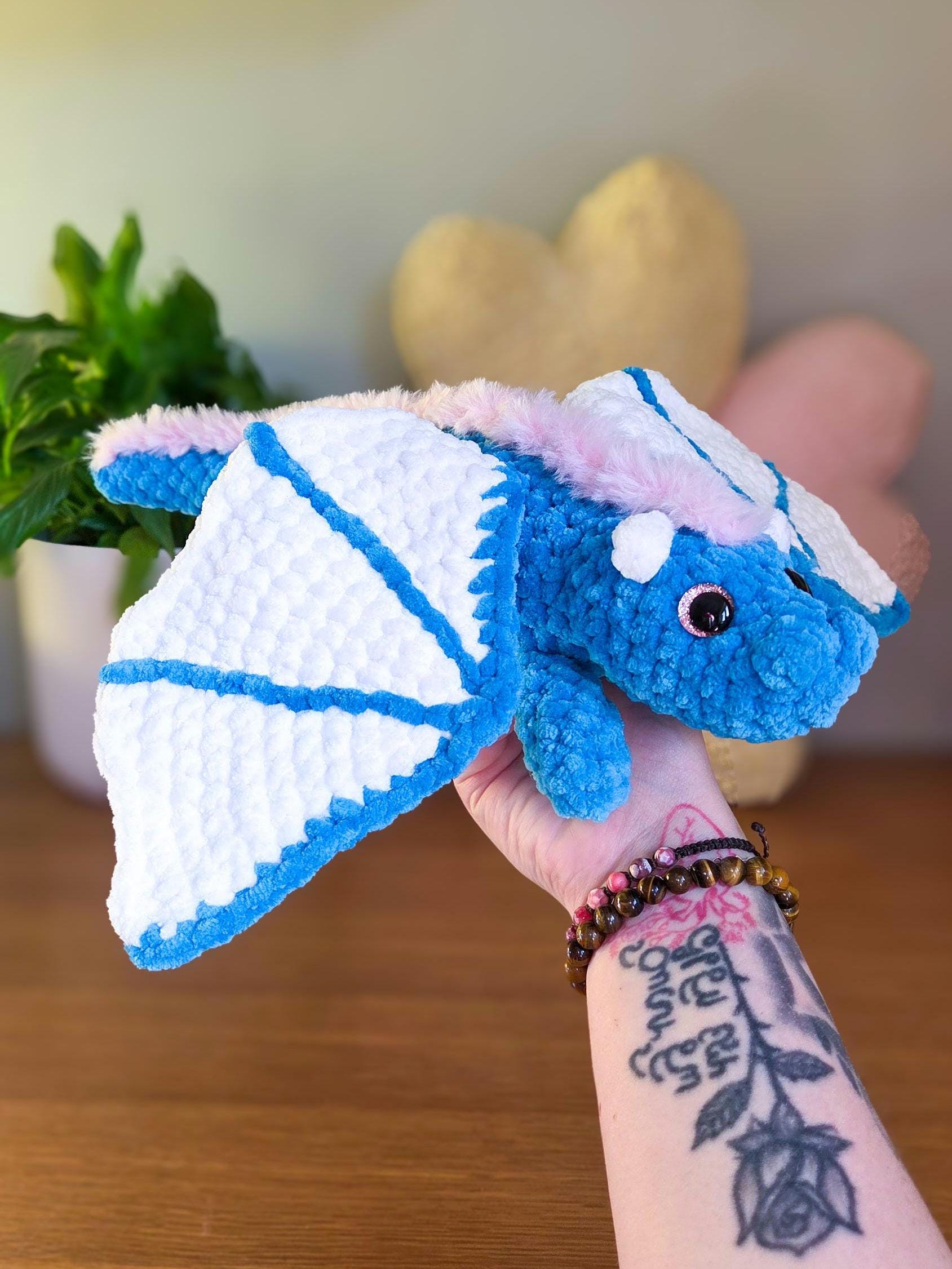 Eclipse the Dragon Crochet Pattern PDF