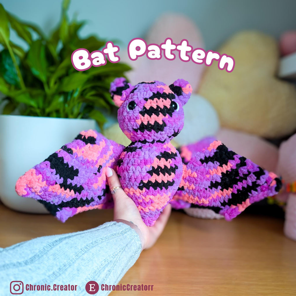 Spooky Bat Pattern PDF