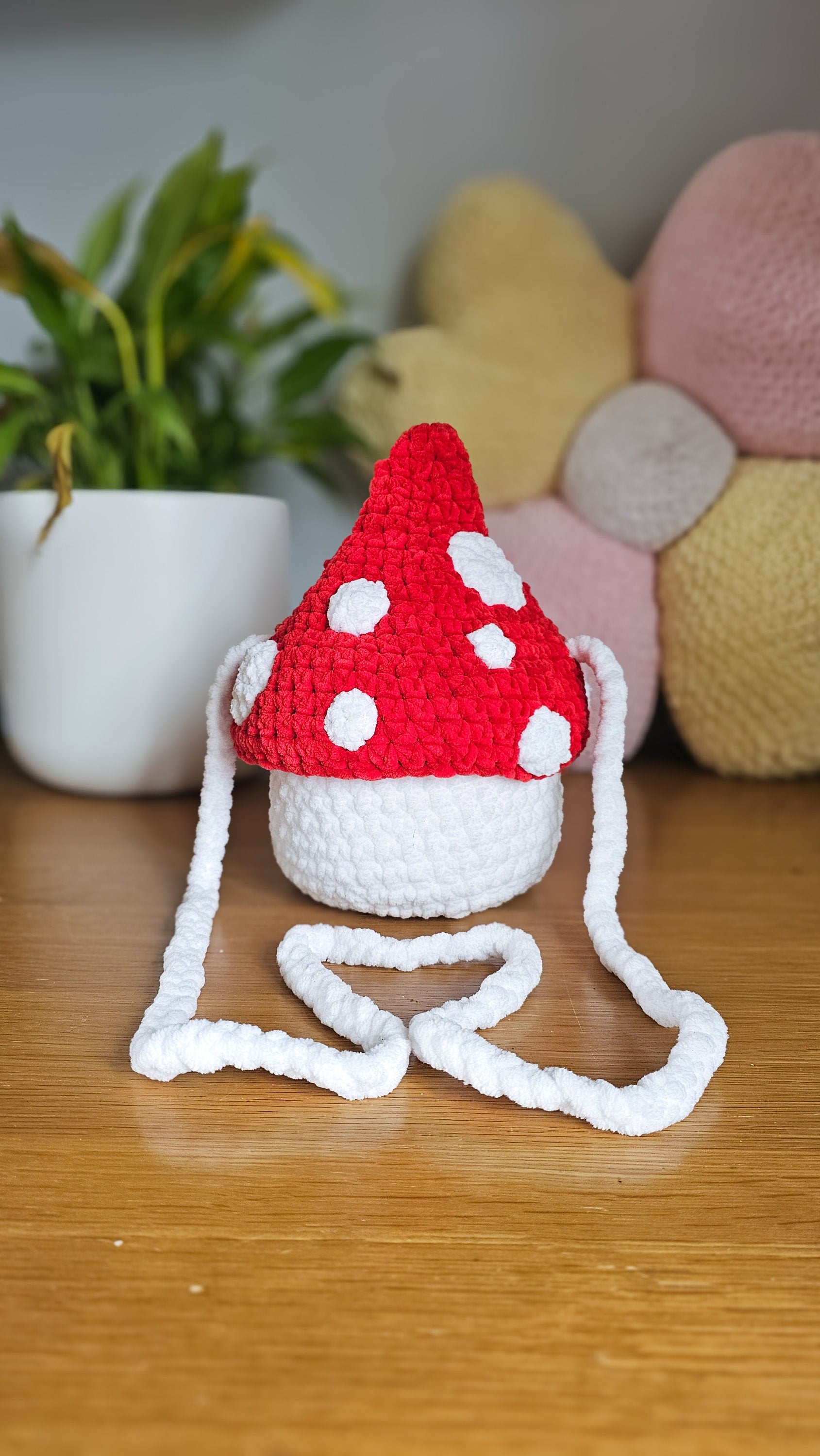 Cottagecore Mushroom Bag Crochet Pattern PDF