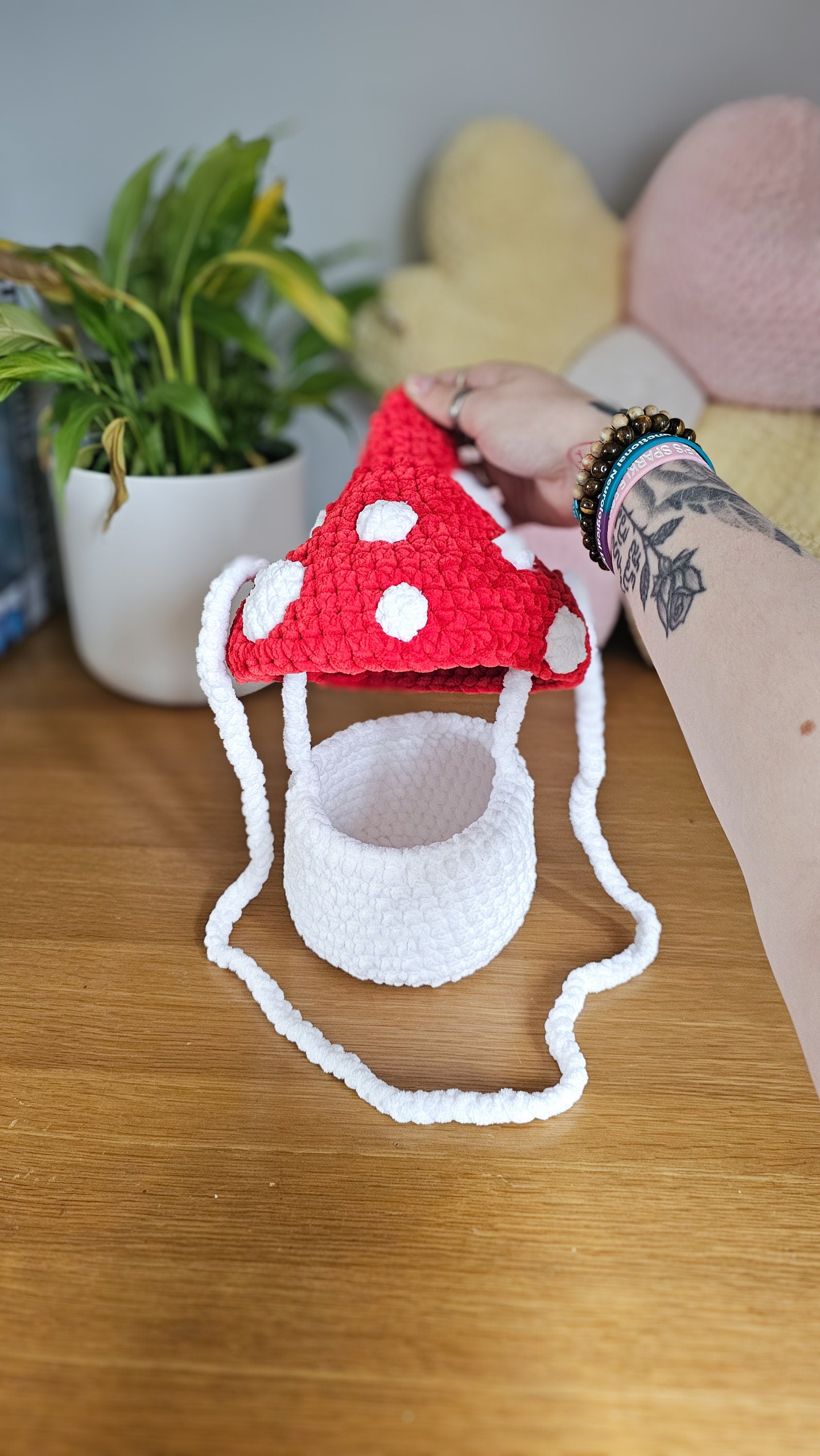 Cottagecore Mushroom Bag Crochet Pattern PDF