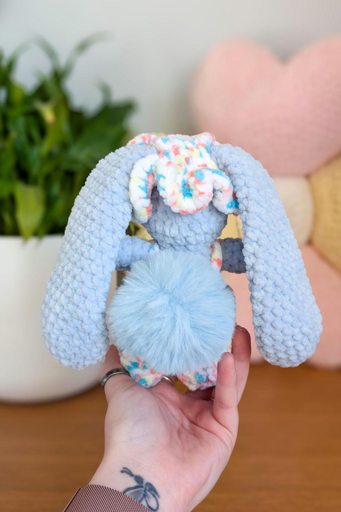 Betsy the No-Sew Bunny Crochet Pattern PDF