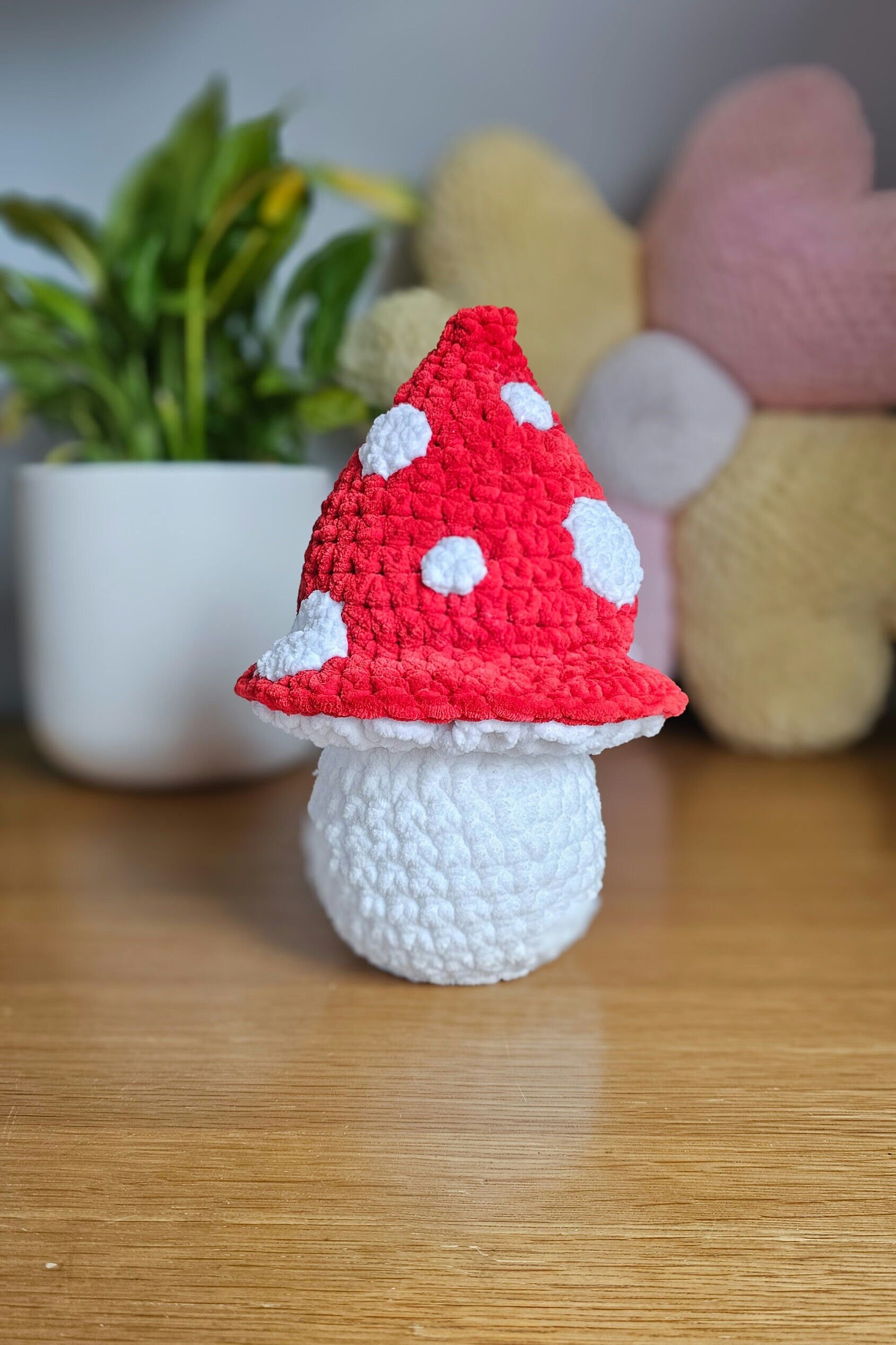 Cottagecore Toadstool Crochet Pattern PDF
