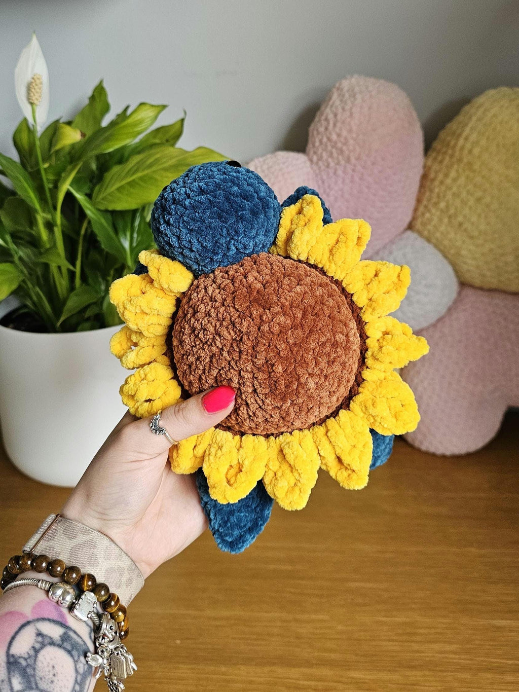 Sunny Sunflower Turtle Crochet Pattern PDF