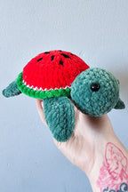 Juicy Watermelon Turtle Crochet Pattern PDF