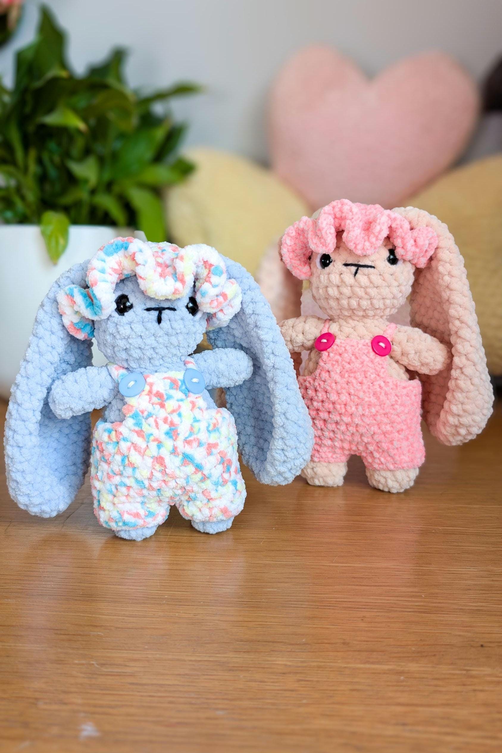 Betsy the No-Sew Bunny Crochet Pattern PDF
