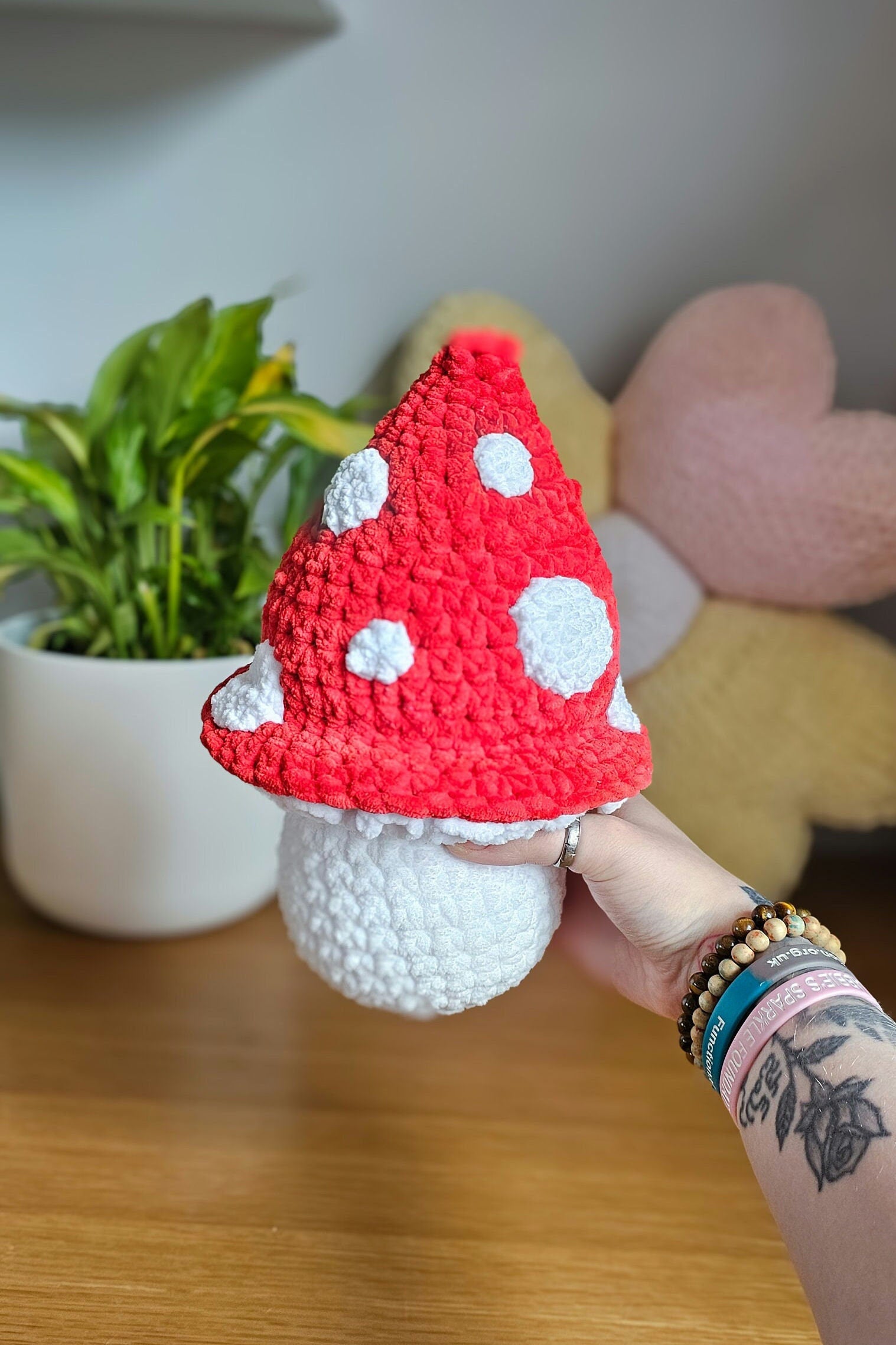 Cottagecore Toadstool Crochet Pattern PDF