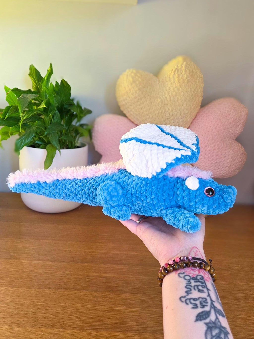 Eclipse the Dragon Crochet Pattern PDF