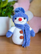 Lumi the Snowman Crochet Pattern PDF