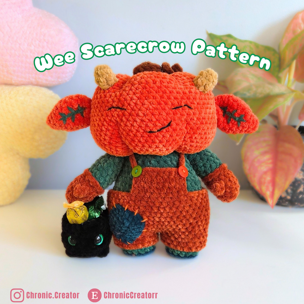 Wee Scarecrow - Crochet PDF Pattern