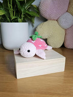 Sweet Strawberry Turtle Crochet Pattern PDF