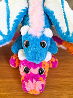 Eclipse the Dragon Crochet Pattern PDF