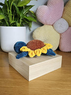 Sunny Sunflower Turtle Crochet Pattern PDF