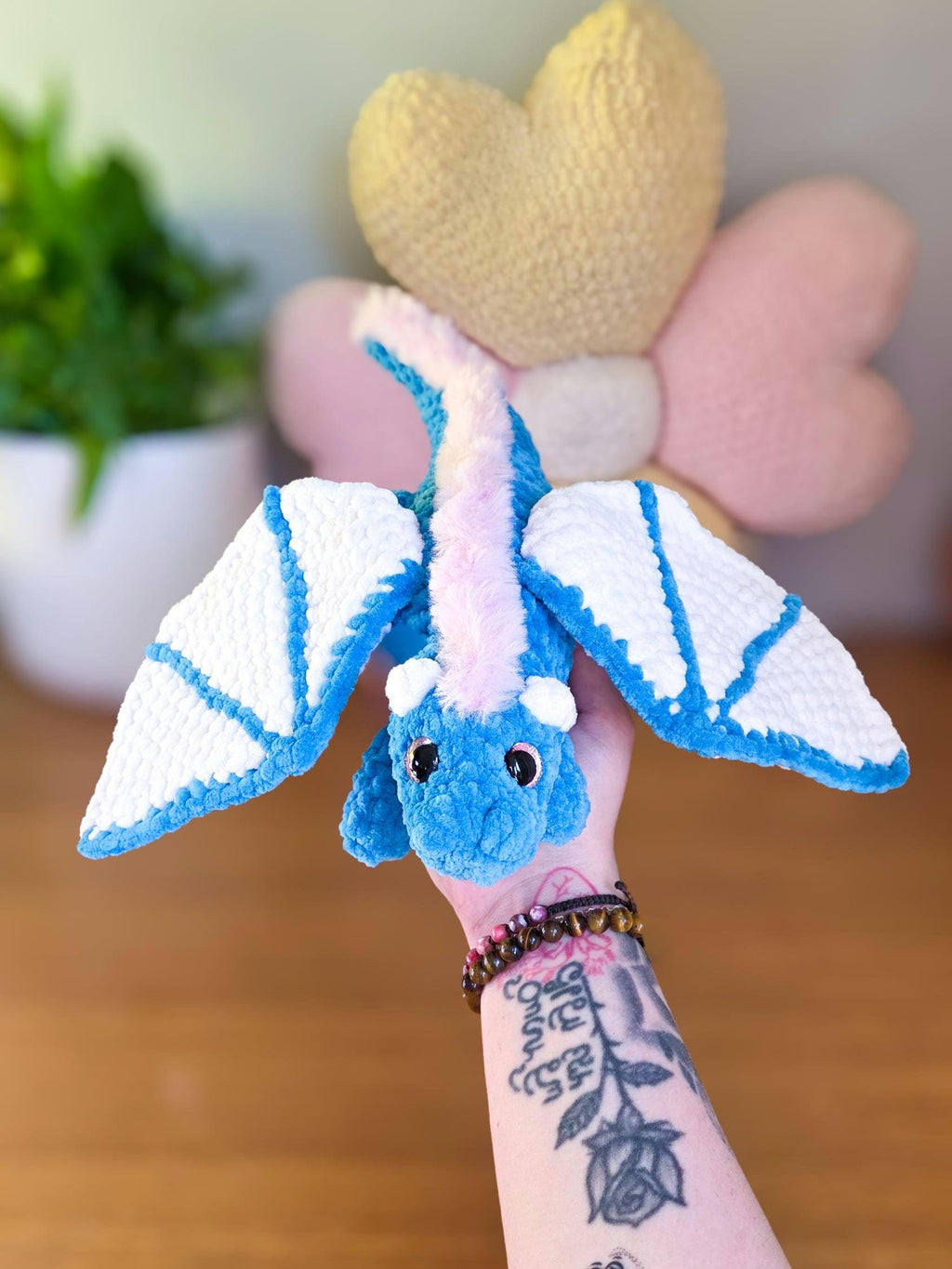 Eclipse the Dragon Crochet Pattern PDF