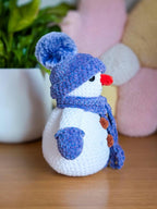 Lumi the Snowman Crochet Pattern PDF