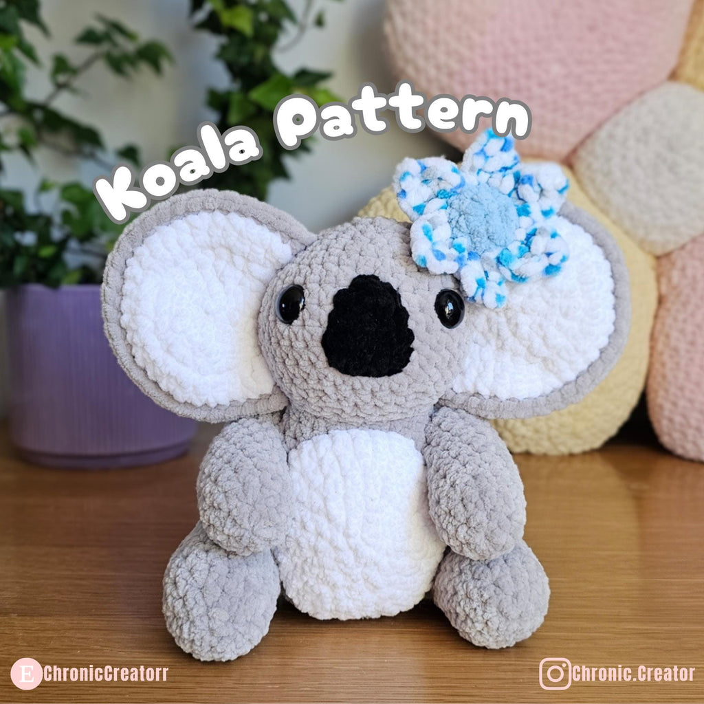 Kiki the Koala Crochet Pattern PDF