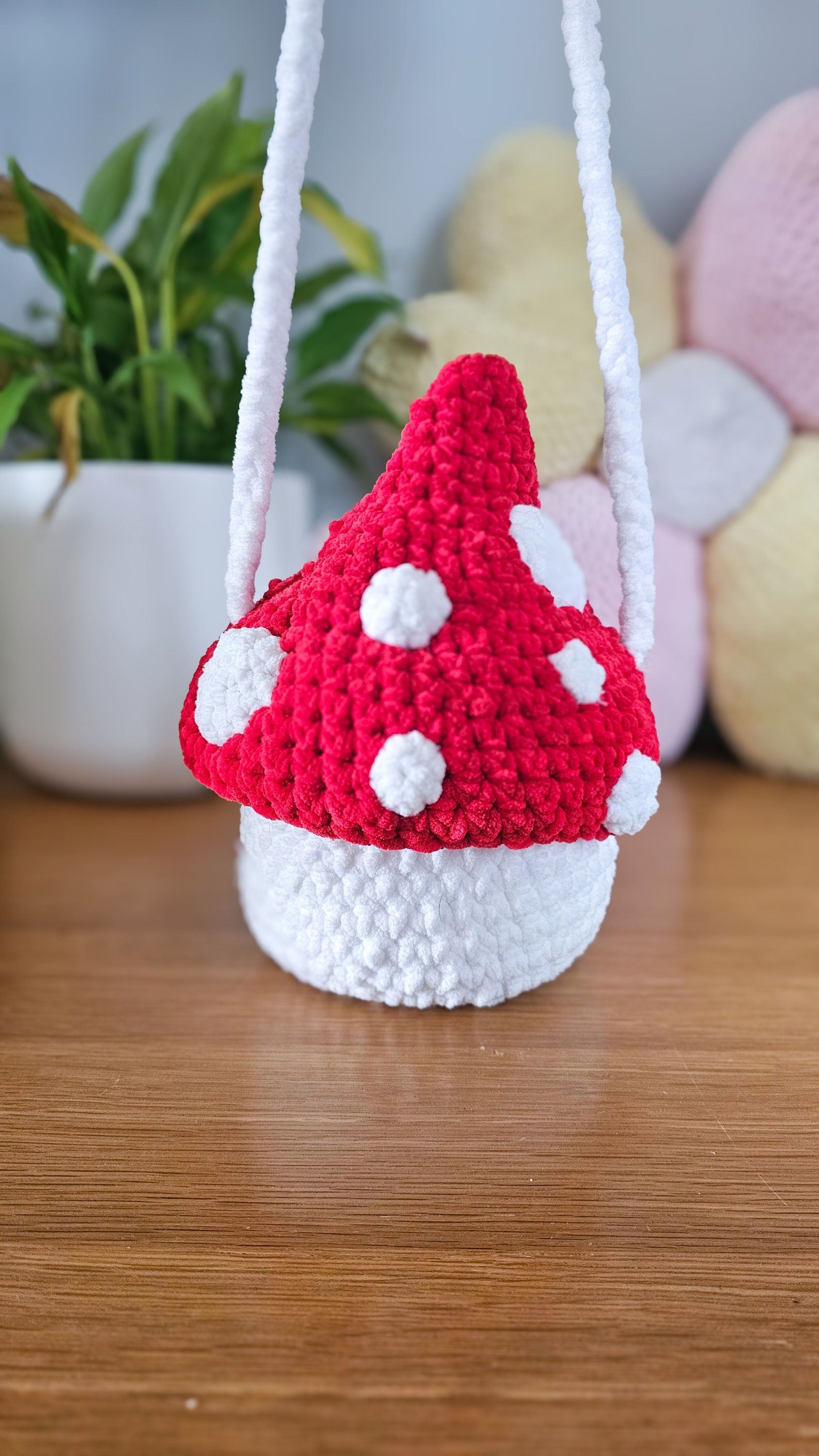 Cottagecore Mushroom Bag Crochet Pattern PDF