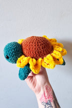 Sunny Sunflower Turtle Crochet Pattern PDF