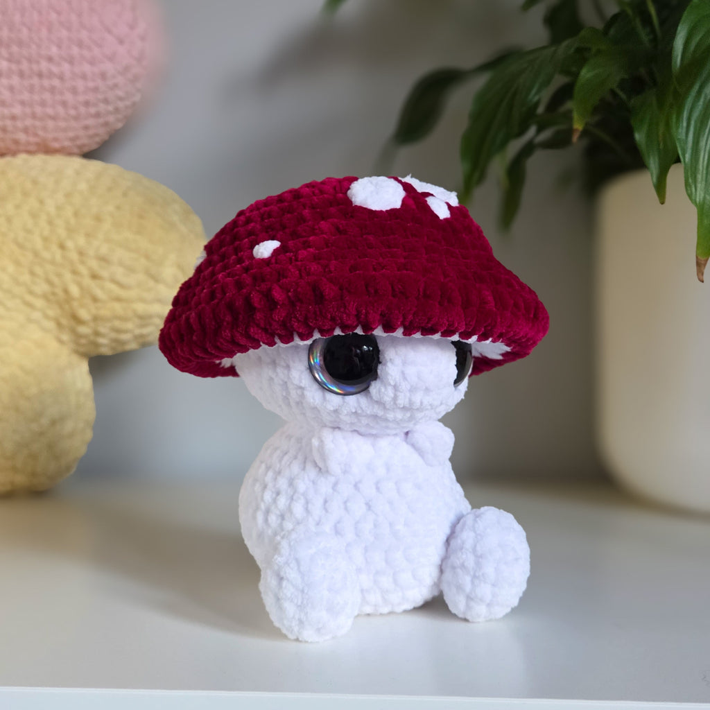 Wee Mushroom Dude Pattern - PDF Crochet Pattern