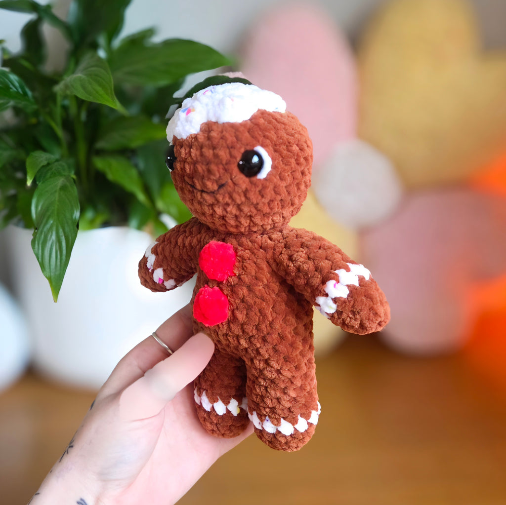Gingerbread Sam Crochet Pattern PDF