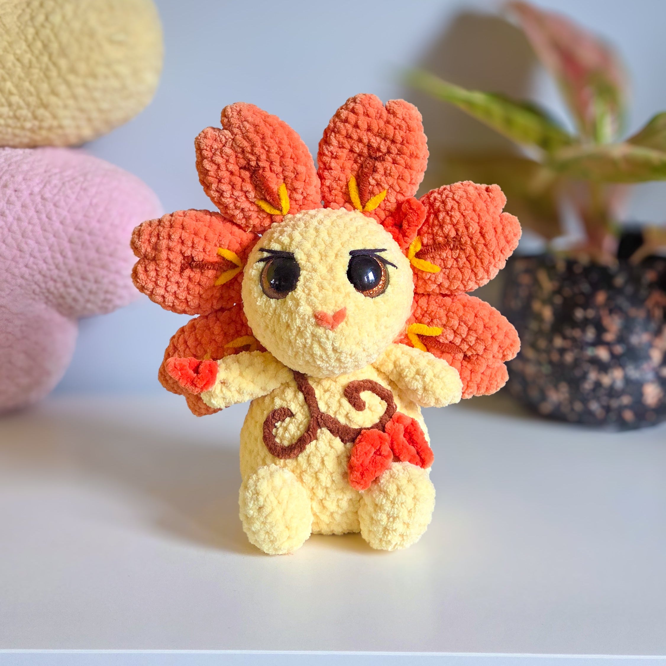 Flora the Flower Sprite - Crochet PDF Pattern