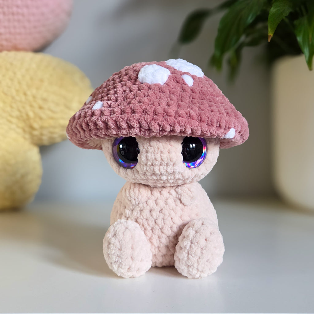 Wee Mushroom Dude Pattern - PDF Crochet Pattern