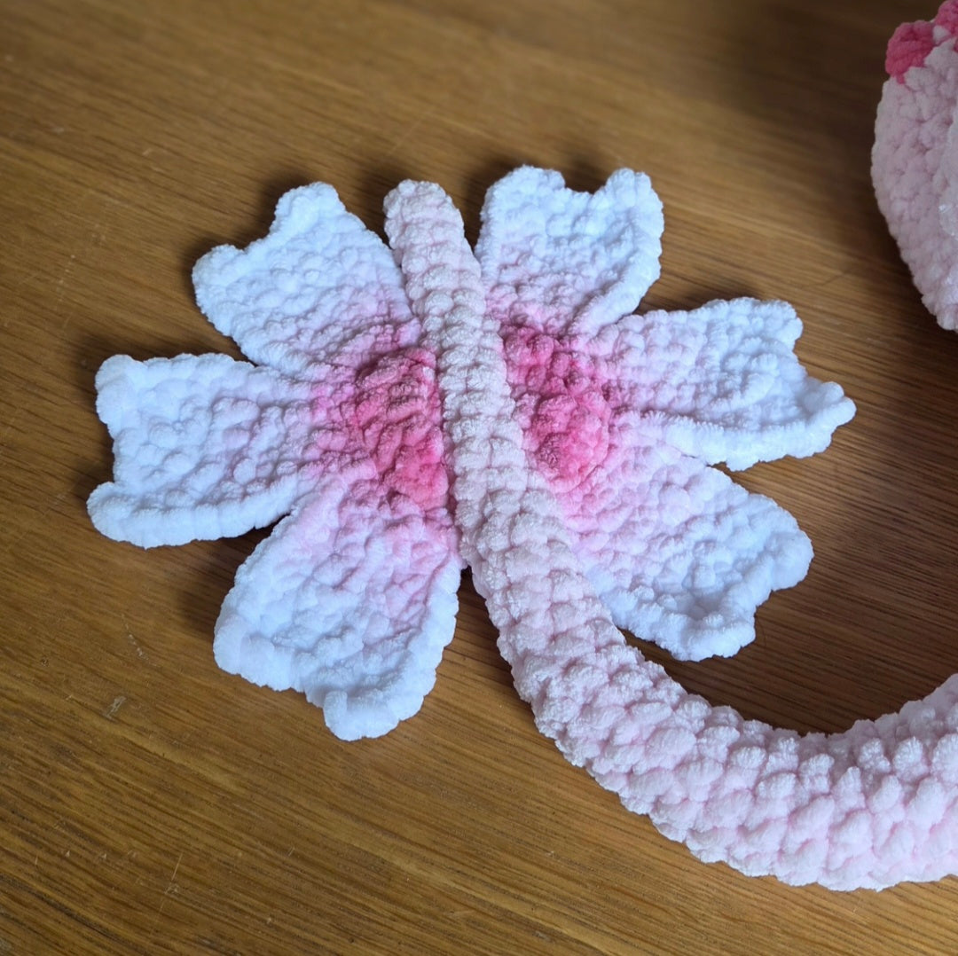 Blossom the Sakura Dragon - PDF Crochet Pattern – Chronic Creator