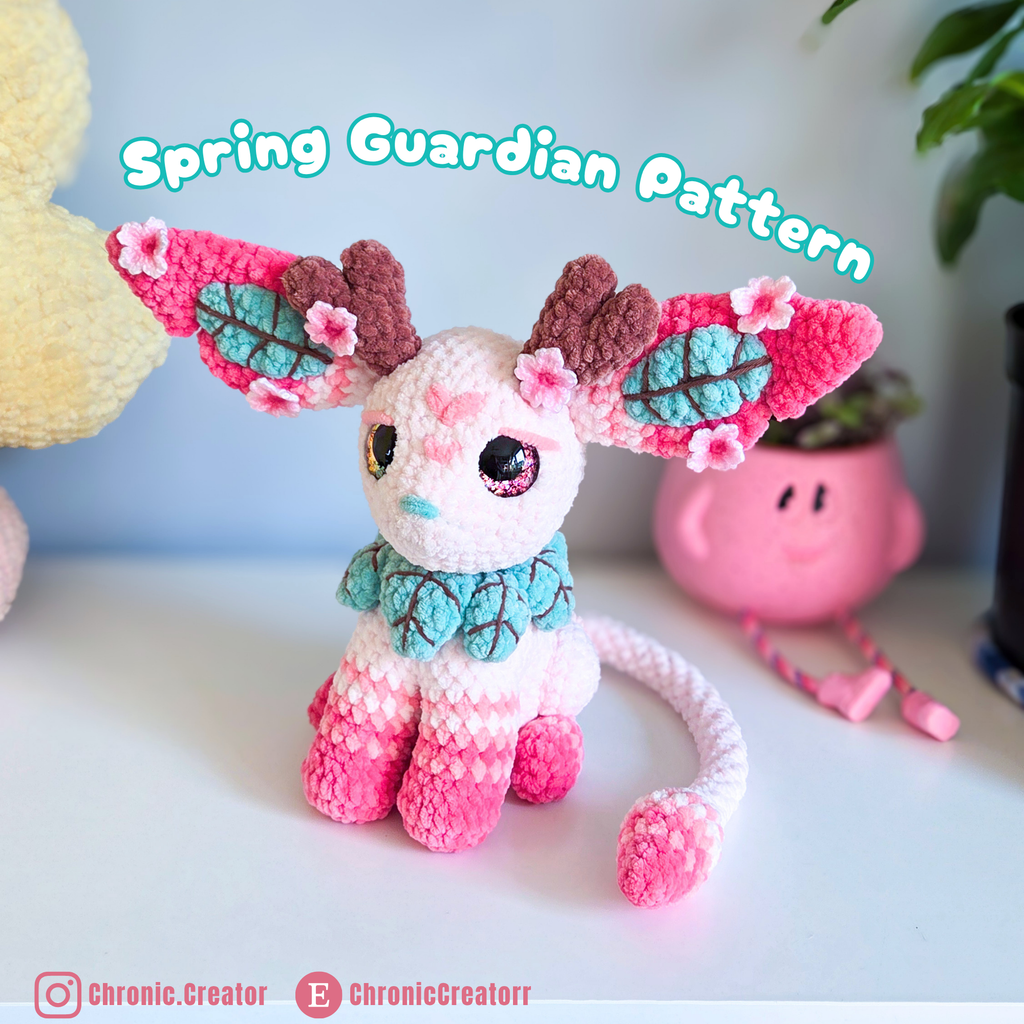 Suki the Spring Guardian - Crochet PDF Pattern