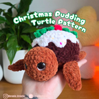 Christmas Pudding Turtle