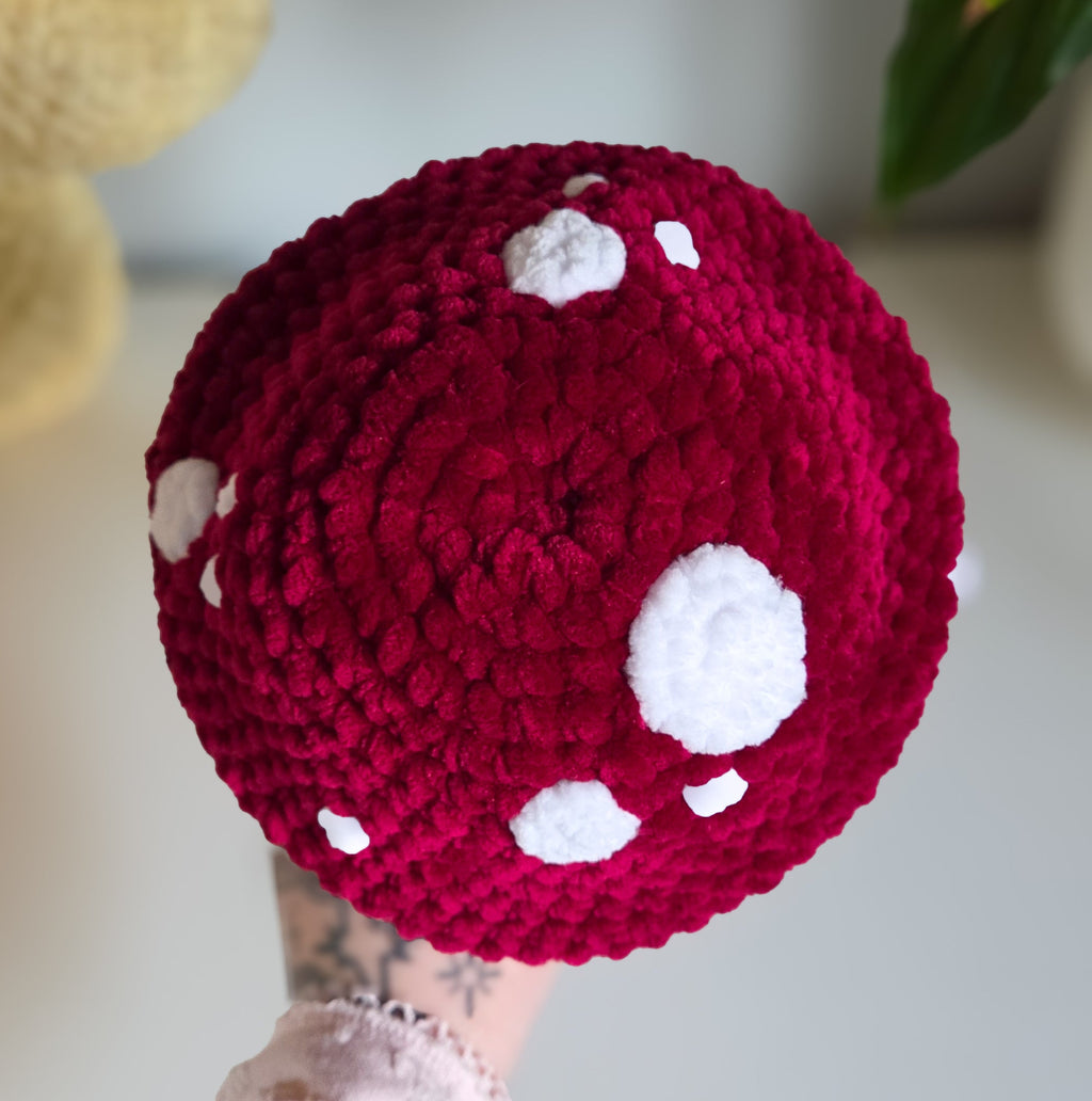 Wee Mushroom Dude Pattern - PDF Crochet Pattern