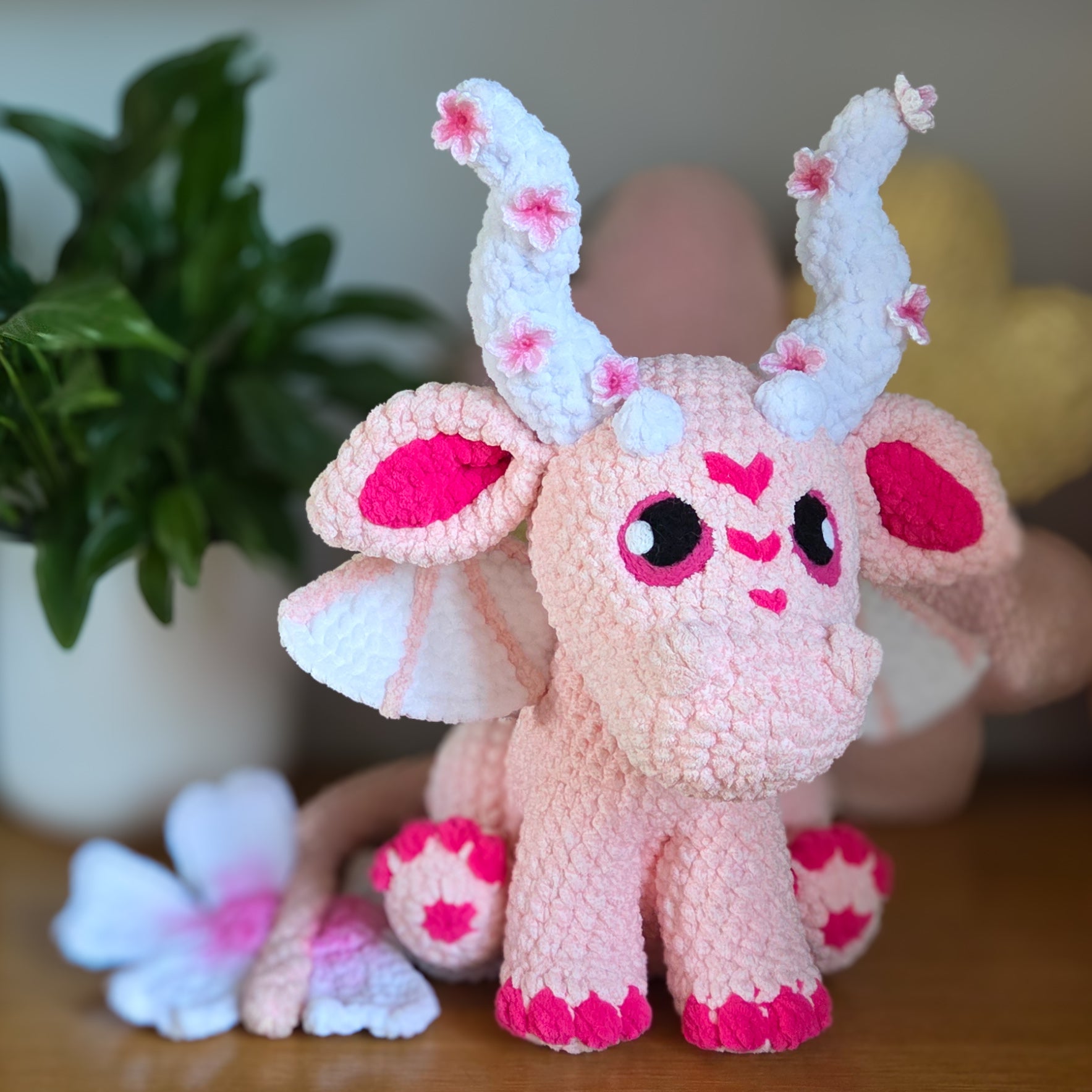 Blossom the Sakura dragon - XL – Chronic Creator
