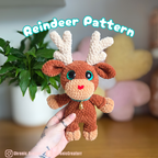 Rodney the Reinedeer - PDF Crochet Pattern