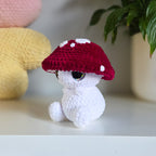 Wee Mushroom Dude Pattern - PDF Crochet Pattern